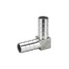 HCVYQMMJ 304 Stainless Steel 90-Degree Double-Sided Pagoda Elbow, L-Shaped Connector, 13 mm OD view 1