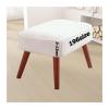 Stretch Ottoman Cover for Square or Rectangular Footstools view 1