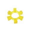 Steering Universal Joint Yellow Polyurethane Coupler Damper, 40–55 mm OD, Flexible Claw Coupling Buffer (T55) view 1