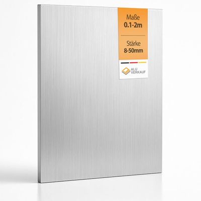 Alu-Verkauf Raw Aluminum Plate, Cut to Size, 12 mm, 100 x 1,800 mm