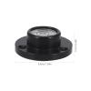 SHINEOFI Round Aluminum Bubble Level, Black, Compact view 2