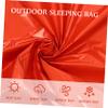 LOORGVEL 2-Pack Emergency Thermal Sleeping Bags with Storage Bag, Orange view 3