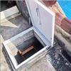 White Metal Roof Hatch Cover with Lock, Custom Sizes, 55 x 55 cm view 1
