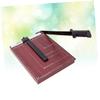 DOITOOL A4 Paper Cutter with Metal Housing, Automatic Clamping System, Precise Measuring Scale, and Grid Base view 2