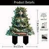 Realistic Cute 2D Acrylic Flowerpot Garden Stake view 2
