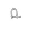 XXHNBF D-Shackle, 1-Piece 304 Stainless Steel, 4 mm view 2
