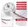 DQFOCPHHAA 2-Piece RC300 6000 RPM DC 1.5–9 V Electronic Starter for CD/DVD Players view 4
