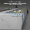 100 cm PVC Stair Edge Protector, Non-Slip, Waterproof, Self-Adhesive, Red view 4