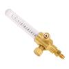 Copper Air Flow Meter, 10–70 SCFH Gas Flow Regulator with 1/4 in Inlet Thread view 3