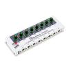 Bolanle PH800 8-Channel Headphone Amplifier – 16 Outputs, 3.5 mm/6.35 mm, Mono/Stereo, 7-Color Breathing Light view 1