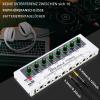 Bolanle PH800 8-Channel Headphone Amplifier – 16 Outputs, 3.5 mm/6.35 mm, Mono/Stereo, 7-Color Breathing Light view 2