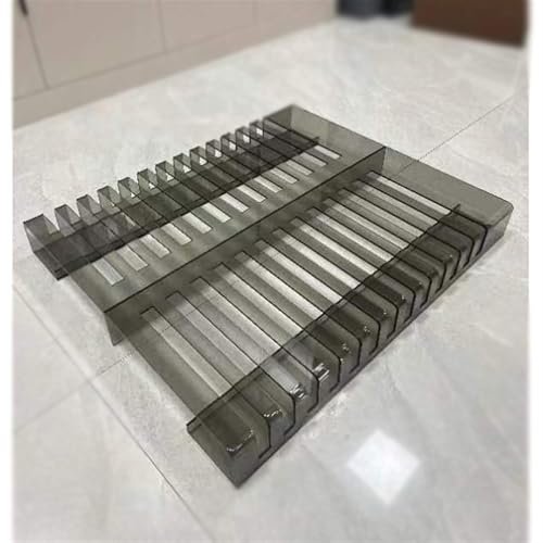 Double-Sided Acrylic Display Rack for Floor and Wall Tiles