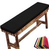 Waterproof Outdoor Bench Cushion, 2 in Thick, Removable Washable Cover, Faux Leather Fabric, 150 x 55 x 2 in view 1