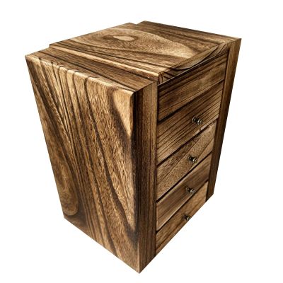 Multi-Layer Wooden Jewelry Organizer Box