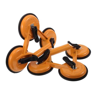 2-Piece Aluminum Alloy Suction Cup Tool for Lifting Glass Tiles