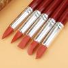 5-Piece Red Clay Sculpting and Carving Tool Set with Rubber Tips view 3