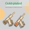 Ldabrye Transparent Solid Banana Plugs for Speaker Cables view 3