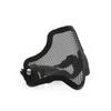 VICASKY Black Tactical Metal Mesh Half Mask for Outdoor Sports view 1