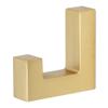 Mav Matte Gold Coat Hooks, Tetris Wall Hooks, 4 x Ben view 2