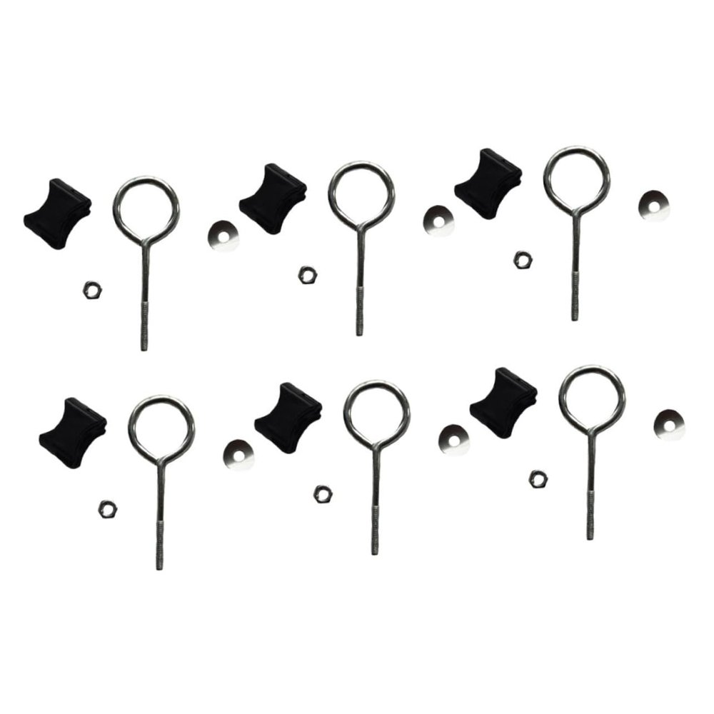 TOGEVAL Removable Zinc Wire Trampoline Screws