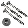 RYSUPPLY Stainless Steel Self-Drilling Chipboard Screws | 4 x 40/24 | Wood Screws | 5 pcs | Available in Various Sizes and Quantities view 1