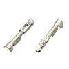 REIUAFWYGV 50-Piece 0.6 mm Female Brass-Tinned Automotive Crimp Wire Terminal Connector Splice Pins H62 DJ623-0.60.6A G1 view 1