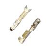 REIUAFWYGV 50-Piece 0.6 mm Female Brass-Tinned Automotive Crimp Wire Terminal Connector Splice Pins H62 DJ623-0.60.6A G1 view 3