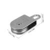 750 kg Stainless Steel Wire Rope Pulley for Lifting Equipment view 2