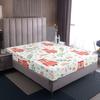 Homewish Owl Fitted Sheet, 140 x 200 cm, for Girls, Boys, Teens, and Animal Lovers view 1