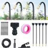 360° Curved Automatic Garden Irrigation System with Adjustable Nozzles view 1