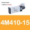 HCVYQMMJ 4M210-08 4M310-08 4M410-10 2-Position 3-Port 5-Way Pneumatic Solenoid Valve (4M410-15 Valve Only, AC 110V) view 2
