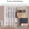 Customizable PVC Accordion Folding Door with Metal Top Track view 4