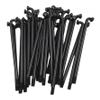 HIKOO DAILY Bicycle Spokes for Electric Bicycles, E-Bikes and Tricycles, 12G, 2.5 mm, Steel, 72–305 mm, with Copper Caps, 28 Pieces, Black (195 mm) view 4