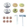 TIOMIOSEA 15-Piece Brush Cutter Accessory Set, Universal Replacement Parts for Brush Cutters, Lawn Mowers, Irrigation Machines and Trimmers view 3