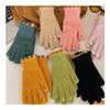 HIKOO DAILY Touchscreen Fingerless Winter Gloves, Knitted, Fleece-Lined, Pink, One Size view 4