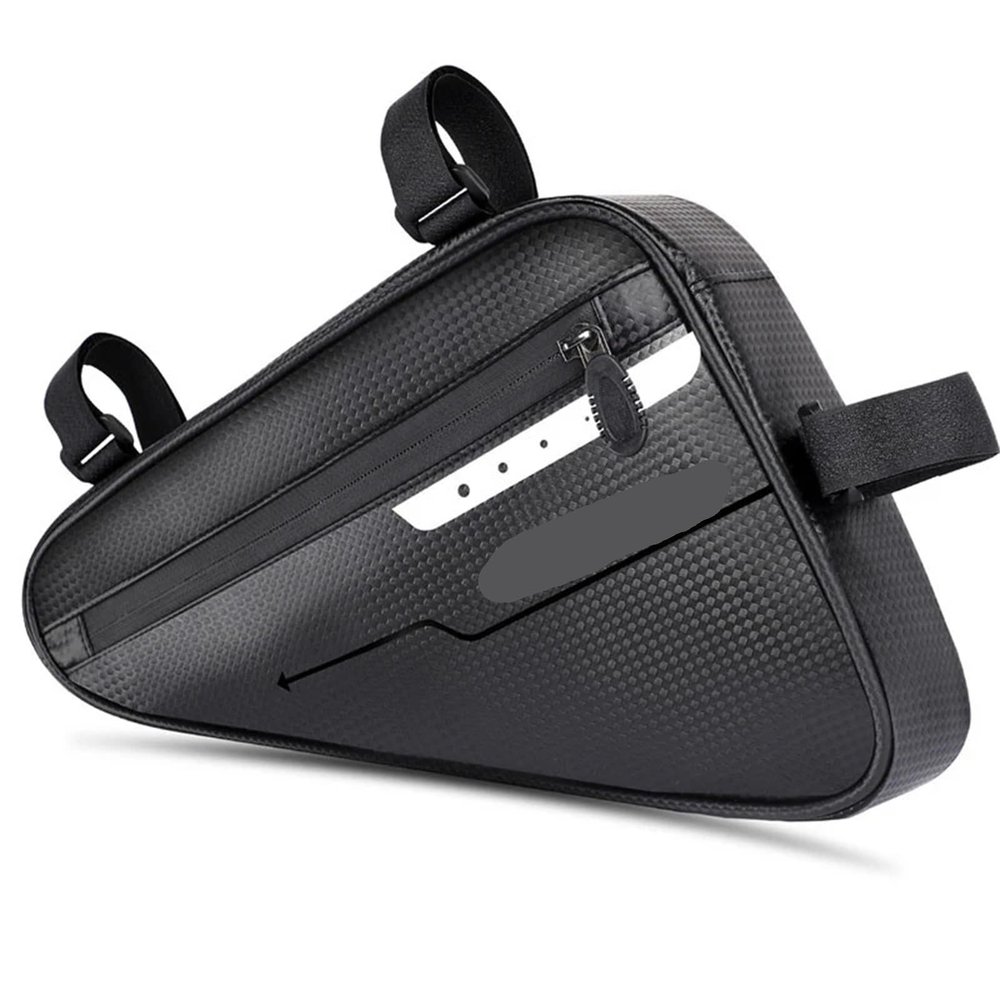 RUWLFE Waterproof 3 L Bicycle Frame Bag, Triangle Bag for Road Bikes