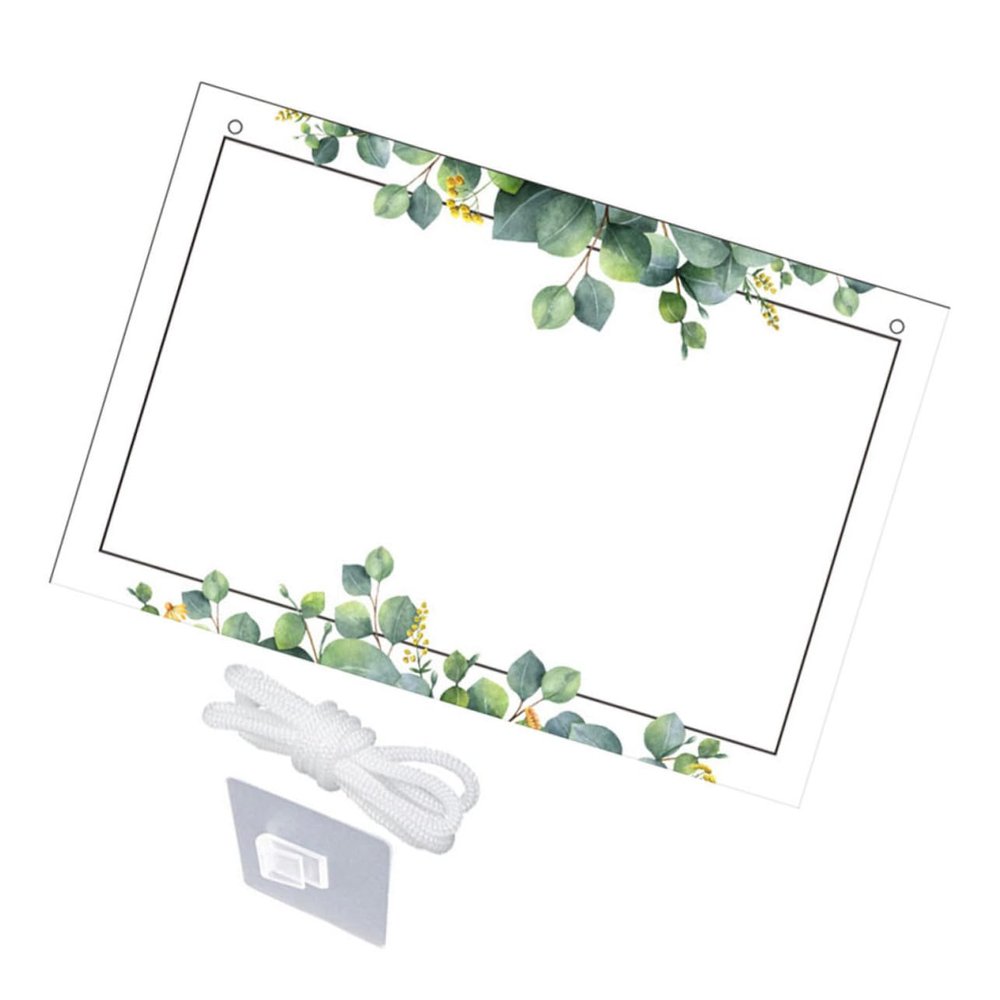 Hanging Acrylic Writing Board, 1 Set, for Home and Office