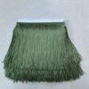 Jhdwu 10 m Fringe Lace Tassel Trim, 15/20/30 cm, Polyester, for Latin Dance Skirts, Curtains and Clothing view 1