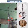 Drywall Lift for Ceiling Installation, DIY and Commercial Construction, Lockable Panel Lift view 3