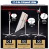 Drywall Lift for Ceiling Installation, DIY and Commercial Construction, Lockable Panel Lift view 4