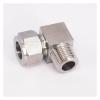16 mm OD Tube to 1/2 in BSPT Elbow, 304 Stainless Steel Ferrule Pneumatic Air Compression Fitting view 1