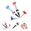 ibasenice 6-Piece Magnetic Golf Tees with Holder, Slim Design view 3