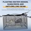 QAUUCP Multifunctional Folding Fishing Net Basket, Metal Net 40 cm view 3
