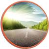 MRKU Convex Safety Mirror, 180° Blind Spot Mirror, Wide-Angle Mirror for Garages, Traffic, Driveways, Offices, Courtyards and Warehouses, with Mounting Accessories view 1