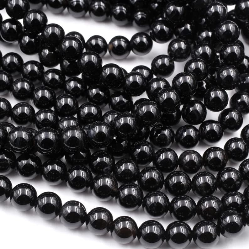 8 mm Onyx Beads for Jewelry Making, 108 Pieces