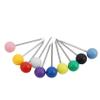 Kueohse 1,000 Map Push Pins with Round Plastic Heads and Steel Points, 10 Colors (100 Each) view 4