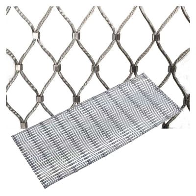 Aoisavch Flexible 10 cm Mesh Stainless Steel Garden Net, 0.8 x 7 m