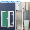 RENLXFI Drywall Access Panel with Lockable Aluminum Frame, 80 x 110 cm view 4
