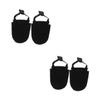 Toddmomy 3 Pairs Bowling Shoe Covers and Mat for Adults view 1