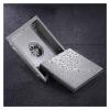 YZWHKJ Square Stainless Steel Tile Insert Shower Drain, 110 mm view 3